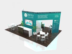 VK-5214 Island Trade Show Exhibit -- Image 1