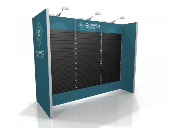 Alternate RE-1617 Trade Show Slatwall Display 