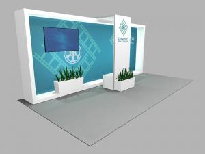 RE-2166 Custom SuperNova Lightbox with Fabric Graphic -- View 3