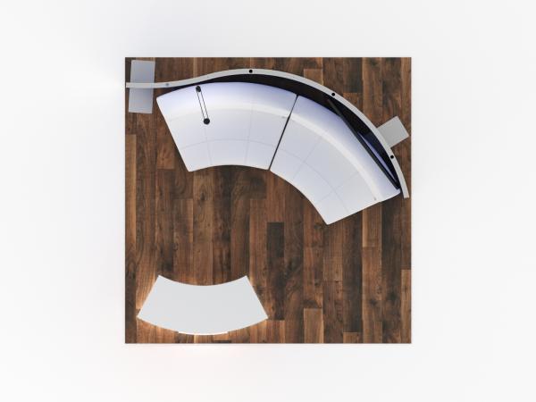 GK-1022 Gravitee Modular Trade Show Exhibit -- Plan View