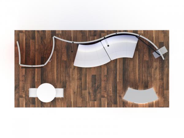 GK-2138 Gravitee Modular Trade Show Exhibit -- Plan View